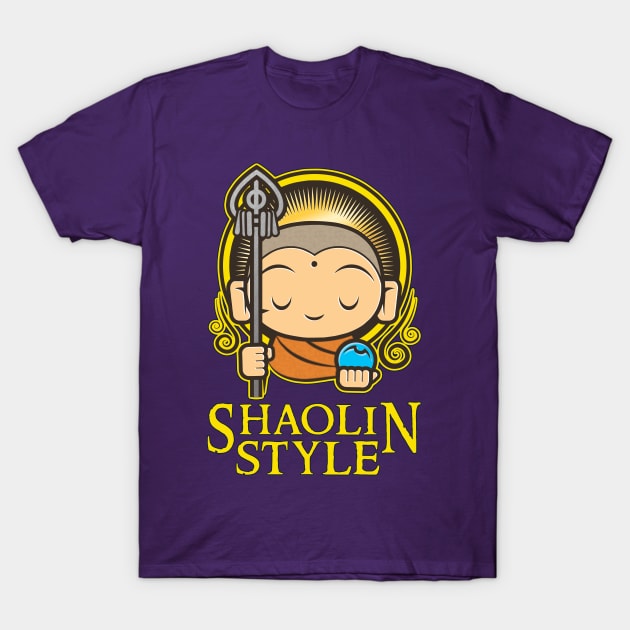 Nerdy Tee - Shaolin Style T-Shirt by KennefRiggles